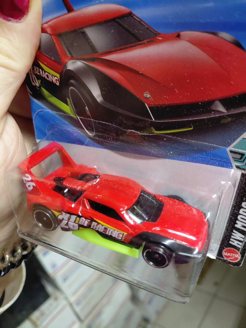 High-Tail Chaser, a brand-new 2026 casting from the HW Mods series (1/5) numbere